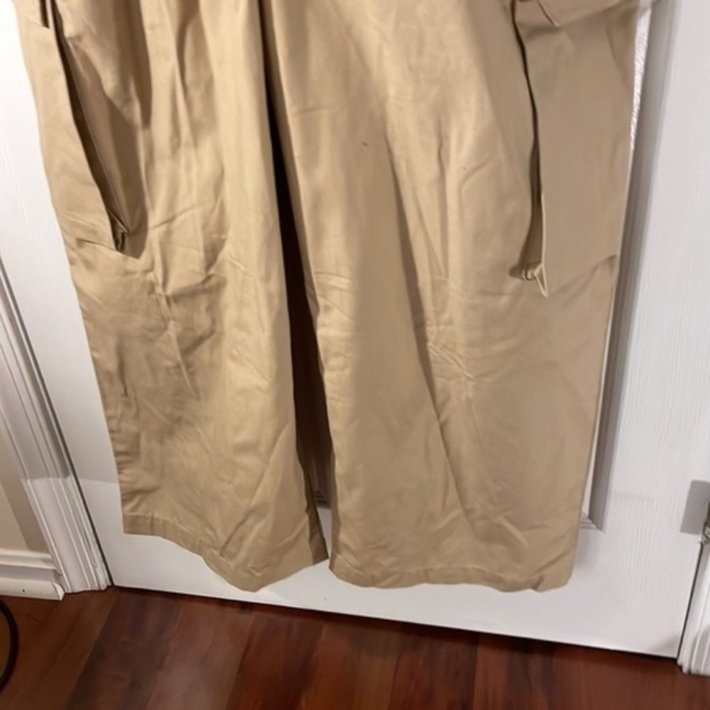 Levi’s Khaki Camel Belted Flight Suit XL - Picture 7 of 10